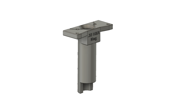 lee loadmaster universal case feeder drop tube 32 h&r magnum reload reloading 3d print model - Mito3D
