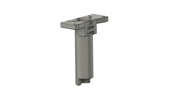 lee loadmaster universal case feeder drop tube 32 s&w long reload reloading 3d print model - Mito3D