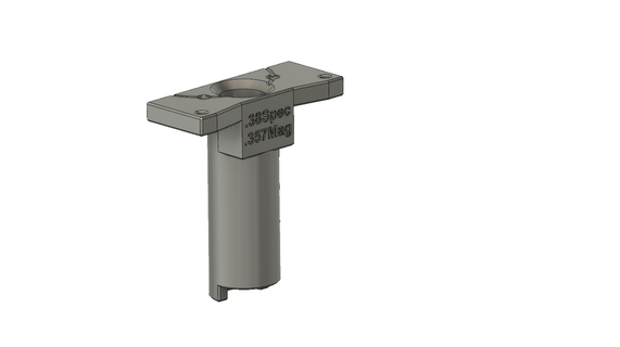 lee loadmaster universal case feeder drop tube 38 special 357 magnum reload reloading 3d print model - Mito3D