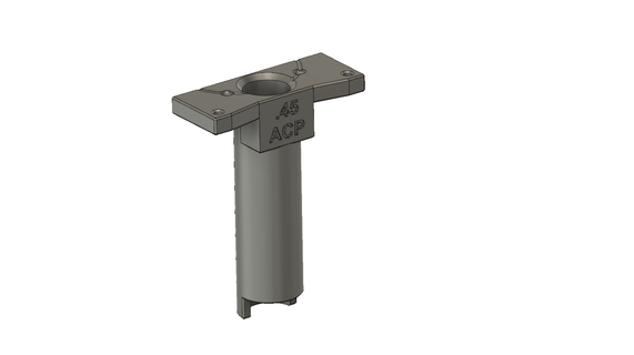 lee loadmaster universal case feeder drop tube 45acp reload reloading 3d print model - Mito3D