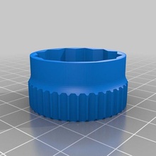 lee reloading die retaining nut wrench 3d print model - Mito3D