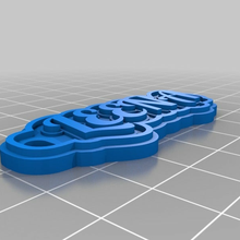 Leena angepasst Schlüsselanhänger 3d print model - Mito3D