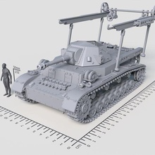 lefh 186 auf corazzato ger ivb 3d print model - Mito3D