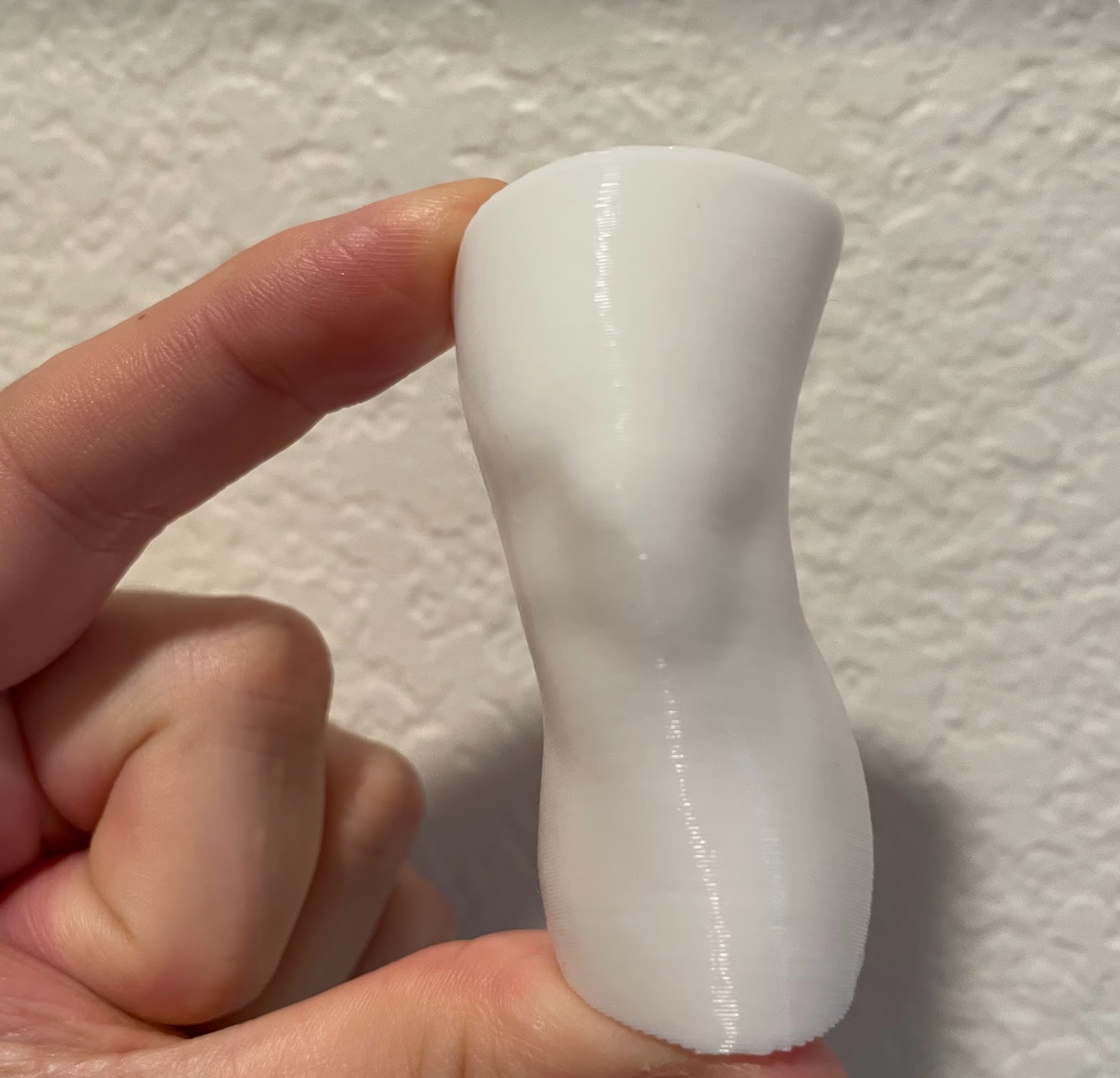 left knee human leg 3D print model - Mito3D