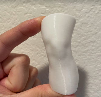 sinistra ginocchio umano gamba 3d print model - Mito3D