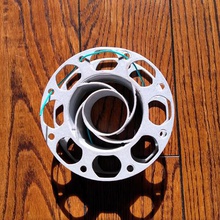 leftover filament spool tool 3d printing poids legere light bobine bobina filamento 3d print model - Mito3D