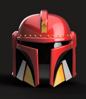 embaixador personalizadas postar imperial capacete capacete mandaloriano Guerra Estrelas Estrela guerras 3d impressão 3d print model - Mito3D