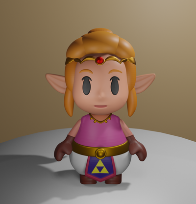 légende of zelda échos sagesse jeu ventilateur fanart mignonne nuevo 3d print model - Mito3D