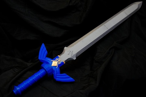 lenda zelda link's mestre espada cor impressão adereços acessórios cosplay traje 3d print model - Mito3D