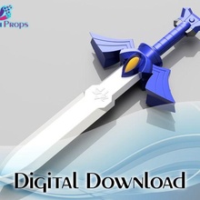 legend zelda wind waker master sword game cosplay link stl 3mf 3d print model - Mito3D