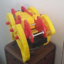 vierbeinigen Roboter Tier araa anstrengend Pferd Vierbeiners diy Elektronik jansen Spielzeug Mechaniker Mechanismus Motor Beine theo bull 3d print model - Mito3D