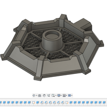 legio weapon emplacement adeptus titanicus 3d print model - Mito3D