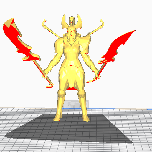 legion commander 3D print model - Mito3D