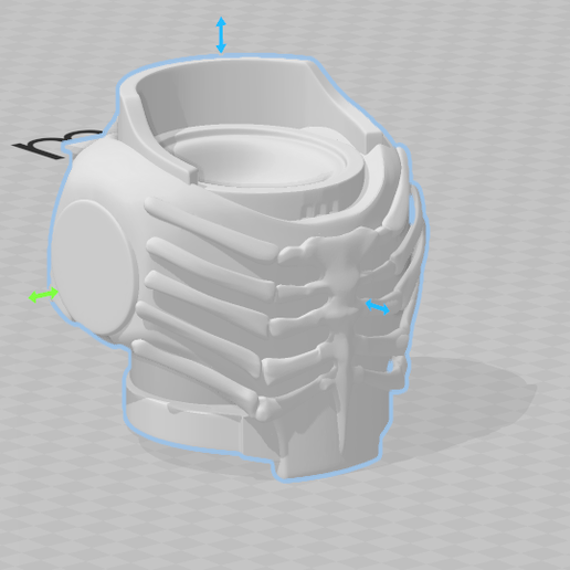 lejyon lanetlenmiş torsolar of warhammer40k Uzay deniz 3D print model - Mito3D