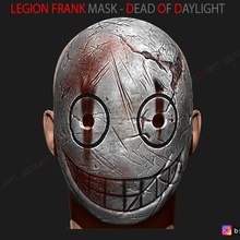 Legion frank Maske tot Tageslicht Grusel 3d drucken Modell of Cosplay Kostüme Kopf japanisch Teufel Halloween Jägerin furchtbar Gesicht Kunst 3d print model - Mito3D