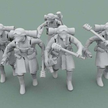 legione metallo assalto truppe 40k astra militarum imperiale guardia warhammer40k warhammer wh40k toy_game_accessories 3d print model - Mito3D