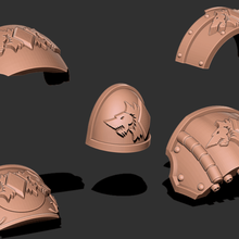 legione lupo - marine pacchetto di aggiornamento vari hobby 3d print model - Mito3D