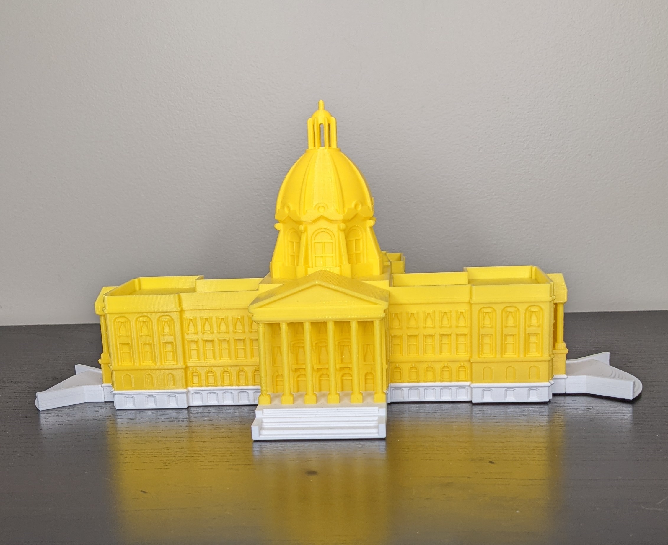 legislature building model single print edmonton 3D print model - Mito3D