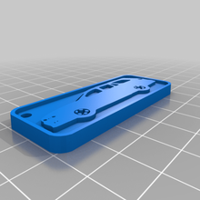 legnum key-tag Schmuck Schlüsselanhänger mitsubishi keyring keychain 3d print model - Mito3D