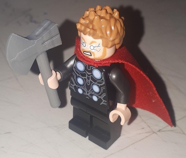 lego like rompe tormentas hacha artilugio Stormbreaker Thor Lego maravilla 3d print model - Mito3D