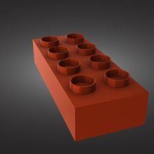 Lego 3d print model - Mito3D