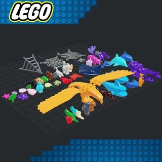 Lego Tiere Backstein Ziegel Balken Verbinder Kinder Spielzeuge Gebäude Spielzeug Tier 3d print model - Mito3D
