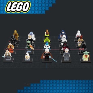 Lego stella guerre carattere mattone 3d print model - Mito3D