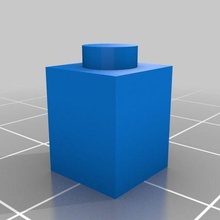 Lego 1x1 98 angepasst Konstruktionsspielzeuge 3d print model - Mito3D