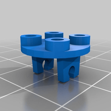 lego 2x2 wheel holder 2655 game construction toys 3d print model - Mito3D