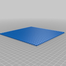 lego piastra di base 24x24 gioco su misura costruzione giocattoli 3d print model - Mito3D
