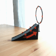 Lego bicicleta rampa 3d print model - Mito3D