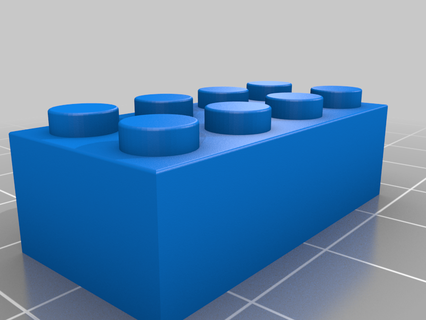 lego brique chose 3d print model - Mito3D