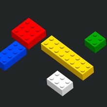 Lego tijolo jogos tijolos brinquedos 3d print model - Mito3D
