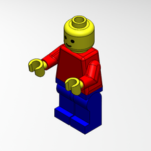Lego personagem 3d print model - Mito3D