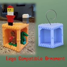 lego compatible ornement jeu makerbotornaments jouet 3d print model - Mito3D