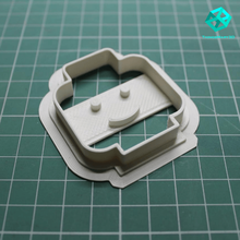 Lego Galleta cortador fondant 3d print model - Mito3D
