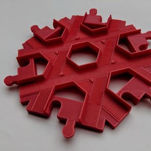 lego uyumlu Çift ya da 3 yönlü tren geçerken izlemek oyun demiryolu geçiş parça 3d print model - Mito3D