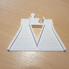 lego duplo pista de tren la rampa juego juguetes construcción 3d print model - Mito3D