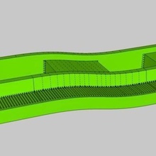lego duplo tren de vía recta la alfombra paso juego juguetes construcción 3d print model - Mito3D