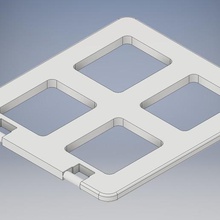 lego duplo fenêtre fenster 3d print model - Mito3D