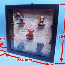 lego ıkea çerçeve oyun şekil mini figür dekorasyon destek raf büfe layman minifigure jpo41 tablo Kare işareti resim çerçevesi montaj raflar oyuncak supportto dur ekran minifig duvara monte 3d print model - Mito3D