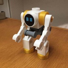 lego città come spazio di robot gioco i blocchi costruzione giocattoli 3d print model - Mito3D