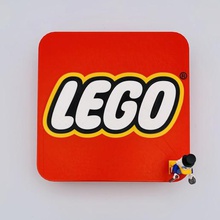 lego-logo Spiel box Marke Spiele - Spielzeug logo lego 3d print model - Mito3D