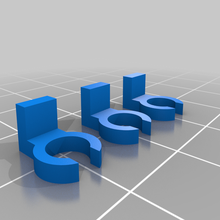 lego maker extruder bowden clip tool customized 3d printer parts 3d print model - Mito3D