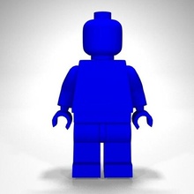 Lego adam parçalar meslekten oyuncak 3d print model - Mito3D