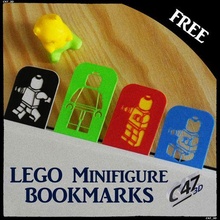 Lego minifigura favoritos conjunto gadget c47 3d legominifigura marca páginas Bolsa difícil construção tijolos caminhando pé sentado livro 2colors lendo 3d print model - Mito3D