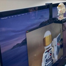Lego minifigure webcam piattaforma pulito toy_game_accessories 3d print model - Mito3D