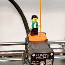 Lego montar prusa extrusora artilugio accesorio fscover i3 mk3s+ minifigura legominifigura 3d print model - Mito3D