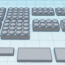 Lego Teile 3d print model - Mito3D