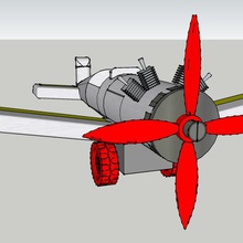 lego-Flugzeug-Flugzeug-Verschluss duplo Spiel - Spielzeug Kunst Bau Kind Spiele 3d print model - Mito3D
